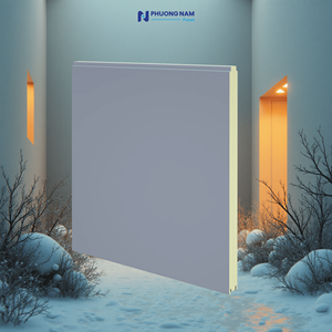 Panel Sándwich PIR para Paredes Interiores para Cámaras Frigoríficas, Cuartos Limpios y Aplicaciones Hospitalarias de 150 mm - Product Image 2