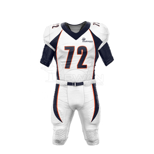 Uniforme de Fútbol Americano para Hombre de Alta Calidad, 100% Poliéster, Personalizable, Transpirable, Conjuntos Deportivos en Oferta - Product Image 1