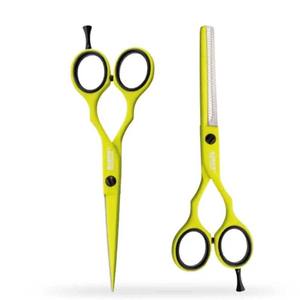 Tijeras de Entresacar Profesionales al por Mayor, Acero Inoxidable, Negro Mate, para Salón de Belleza, Logotipo Personalizado, MOQ 10 Piezas - Product Image 1