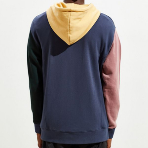 Sudaderas con Capucha Personalizadas OEM, Diseño Transpirable, 100% Algodón, con Paneles y Mangas Acanaladas, Fabricantes de Ropa - Product Image 3