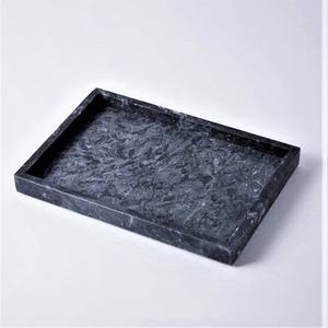 Bandeja de Servir Rectangular de Mármol de Lujo para Bodas, VISHAL HANDICRAFT, con Asa de Cuerda, Alta Calidad, Uttar Pradesh, Venta al Por Mayor de Fábrica - Product Image 3