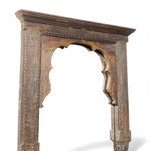 MARCO DE ESPEJO DE MADERA, Marco de Espejo Vintage, Accesorio Decorativo, Decoración Artesanal para el Hogar, Espejo de Diseño a Precio de Mayoreo - Product Image 4