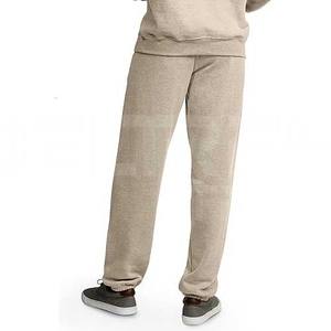 Pantalones de jogging informales de cintura media para hombre, ropa deportiva de invierno, bolsillo con cremallera, patrón recto, estilo callejero Hip Hop, lana de lona informal - Product Image 4