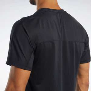 Chemises tri-mélange personnalisées avec impression sérigraphique, t-shirts noirs pour garçons/hommes selon les exigences et la demande du client. - Product Image 4