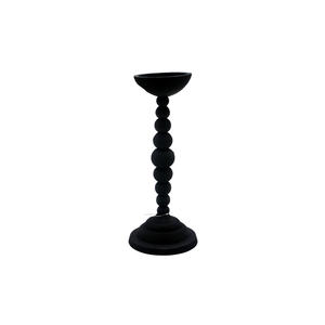 Hot Selling Metal <b>Candle</b> Pillar <b>Holder</b> Black Color For Home Wedding Christmas Tabletop Lighting Decor Handmade Bulk - Product Image 5