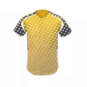 Klassisch einzigartiges neues Design Atmungsaktive 100% Polyester Baseball Uniform Großhandel Softball Wear - Product Image 5