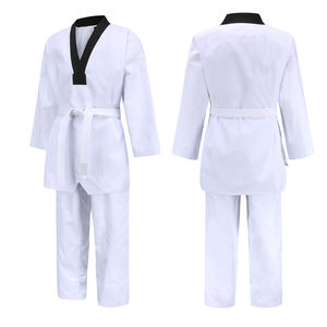 Fabricante de uniformes de equipo de Taekwondo Club con logotipos y diseños personalizados Uniforme de material de poliéster de alta calidad - Product Image 2