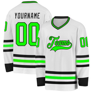 Maillot de hockey sur glace respirant à séchage rapide en polyester 100% de qualité supérieure, unisexe, pour adultes, vêtements de sport pour joueurs de hockey - Product Image 4
