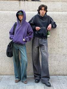 Mejores ventas de las mujeres sudaderas con capucha de gran tamaño cremallera completa diseño bordado 100% algodón Invierno bajo MOQ origen paquistaní venta al por mayor angustia - Product Image 3