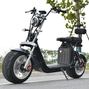 Motocicleta Eléctrica de Alta Calidad de Última Generación, 2000W, Neumáticos Anchos, Velocidad Máxima de 40 MPH, Autonomía de 50 Millas, Doble Freno de Disco - Product Image 1
