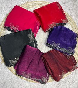 Sari de gasa elegante indio glamuroso de alta demanda último más de moda para fiesta boda ropa nupcial para mujeres más vendidas - Product Image 4