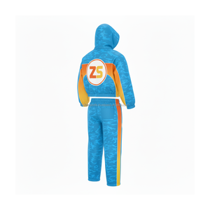 Ensemble coupe-vent haut de gamme 120 GSM Polyester tissu respirant résistant à l'eau bleu Orange jaune panneaux ensembles coupe-vent grande taille - Product Image 5