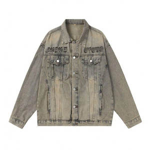 Chaqueta Vaquera de Primera Calidad para Hombre, Corte Regular, Color Personalizado, Nuevo Diseño, 100% Algodón, Precio - Product Image 1