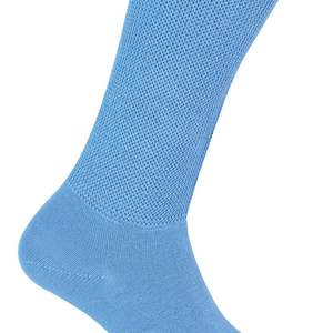 Women's Cotton Sports <b>Compression</b> Crew <b>Socks</b> Embroidered Design Running Tennis Solid Bottom Placement Winter Use Daily - Product Image 3