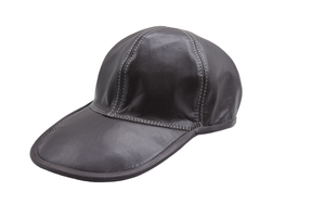 Gorra de béisbol de cuero con ala curvada con estilo clásico genuino Vintage desgastado hecho a mano personalizable ajustado para papá personalizado - Product Image 2