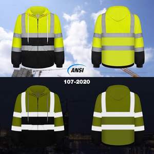 Sudaderas de Seguridad de Alta Calidad, Sudadera de Forro Polar Reflectante para Clima Frío - Product Image 5