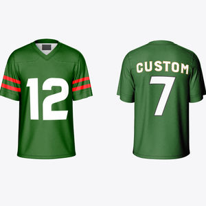 Ensemble de maillot de football américain de performance supérieure, tissu en polyester léger, adulte - Product Image 5