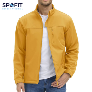 Chaqueta de lona transpirable ligera personalizable unisex con su logotipo, resistente al viento e impermeable - Product Image 1