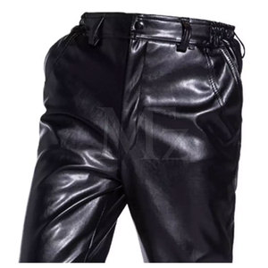 กางเกงหนังแท้สำหรับผู้ชายกางเกงลำลองหนังแท้รุ่นใหม่ล่าสุด - Product Image 6