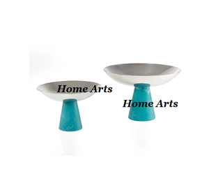 Cuenco para bombones de acero inoxidable con soporte de resina Cuenco para dulces de forma redonda de la más alta calidad a precio barato - Product Image 1