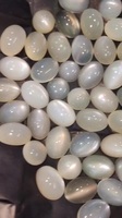 66 piezas de piedra lunar blanca Natural 18x13mm Oval 13mm cabujón redondo 794 Cts lote Iroc ventas cabina de piedra lunar suelta de alta calidad US $64