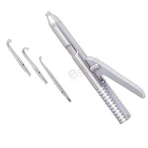 Kit de retrait de couronne dentaire automatique | Instruments orthodontiques en acier inoxydable avec 3 points et 1 clé pour le retrait de la couronne - Product Image 2