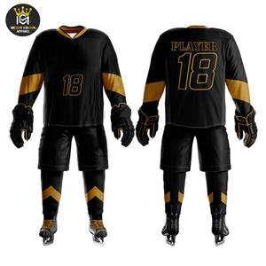 Fabrication en usine de maillots et de pantalons de hockey sur glace de qualité supérieure à prix de gros uniforme de hockey sur glace - Product Image 6