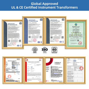 Transformador de Corriente de Núcleo Dividido de Tipo Abierto con Certificación CE UL, 50A 100A 200A 300A 400A, Precisión 0.5 1.0, para Monitoreo de Energía - Product Image 4