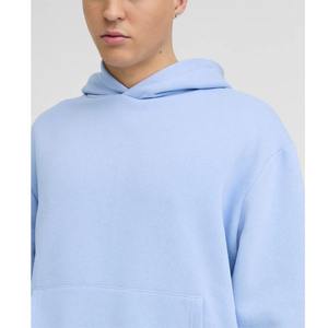 Venta al por mayor de chándal de gran tamaño para los hombres de peso pesado 100% de algodón de lana de 2 piezas pantalones de chándal holgados y Sudadera con capucha conjunto de chándal para hombre - Product Image 5