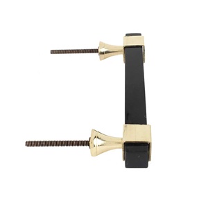 Perillas rectangulares negras para muebles con tamaño de forma de color personalizado Hecho en India Artículo - Product Image 4