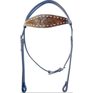 Cabestro de Cuero Occidental de Alta Calidad, Estilo Occidental, Color Marrón, Hecho a Mano y Tallado por el Fabricante - Product Image 1
