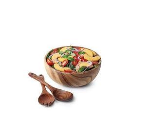 Cuenco de madera de la mejor calidad para ensalada, accesorios de cocina, tazón de madera, tazón de gota para tamaño personalizado a bajo precio, 100% - Product Image 5