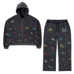 Chándal Bordado para Hombre, Tendencia Superior, Totalmente Personalizado, Ligero, Fácil de Usar, Transpirable y Cómodo - Product Image 6