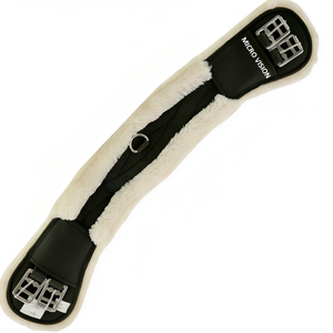 Équipement d'équitation de nouvelle mode, circonférence courte en fausse fourrure de cheval avec sangles élastiques, pointe de cheval équestre, circonférence de dressage de cheval - Product Image 6