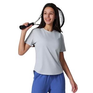 Camisetas deportivas al por mayor, transpirables, de secado rápido, camisetas para mujer, camisetas deportivas de verano para correr, de secado rápido - Product Image 1