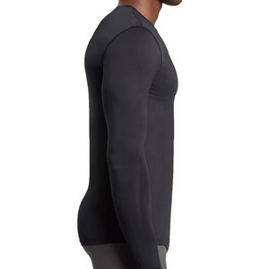 Custom Logo <b>Compression</b> <b>Shirt</b> <b>Men</b> Gym Running Fitness Wear OEM Service American <b>Compression</b> <b>Shirt</b> <b>Men</b> Fitness - Product Image 4