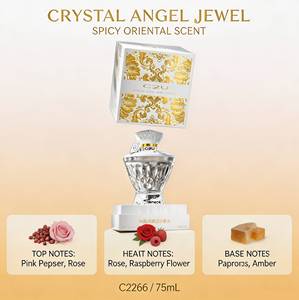 <span class=keywords><strong>Perfume</strong></span> EDP C2U Crystal Angel, 75 ml, Aroma Oriental Picante para Mujer, Logotipo Personalizado OEM, Marca Privada, Venta al Por Mayor - Product Image 2
