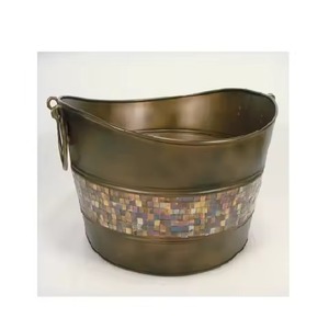 Refroidisseur moderne en métal pour boissons glacées, vin et champagne, bar pour cocktail, mariage, traiteur, banquet - Product Image 6