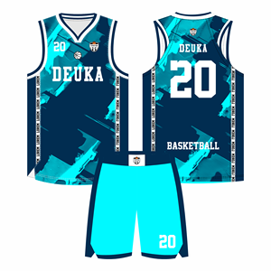 Uniforme de basket-ball sublimé de taille personnalisable OEM, taille plus pour les équipes avec nom et numéro personnalisés pour la saison estivale - Product Image 1