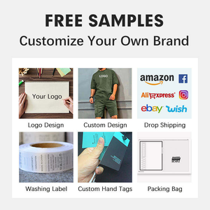 Vente en Gros Survêtement pour Hommes Couleur Unie Col Ras Du Cou Short à Manches Courtes Joggers Grande Taille Ensembles pour Hommes - Product Image 6