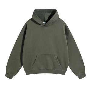 Sudadera con capucha unisex de lana pura de la mejor calidad, capuchas y sudaderas con capucha de moda hechas en la India, capuchas de estilo americano de ajuste Regular - Product Image 1