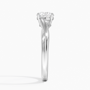 Anillo de Plata de Ley 925 con diseño de laboratorio, sortija de boda de corte redondo, con certificado de diamante, fabricante indio, venta al por mayor - Product Image 3