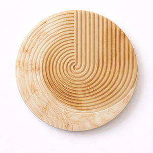 Décor mural en résine haut de gamme et sous-verres au design spirale marbré, sous-verres élégants en pierre naturelle pour le bureau et la maison - Product Image 3