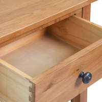 Table console extensible en chêne rustique moderne avec tiroirs et rangement Sukavina Ho Chi Minh City pour salle à manger, couloir, chambre