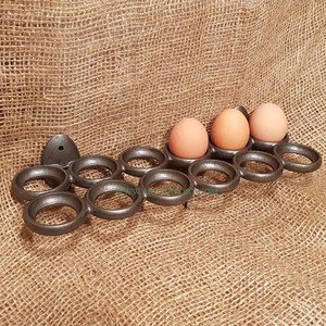 Estantes para Huevos de Diseño con Soporte en Forma de Gallo, Color Negro, Recubrimiento en Polvo, Calidad Premium, Aspecto Atractivo, Más Vendidos - Product Image 3