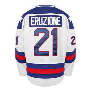 Camiseta de hockey sobre hielo en línea de poliéster transpirable con logotipo personalizado, ropa deportiva de entrenamiento para hombres y mujeres, camisetas de uniforme de hockey sobre hielo OEM ODM - Product Image 1