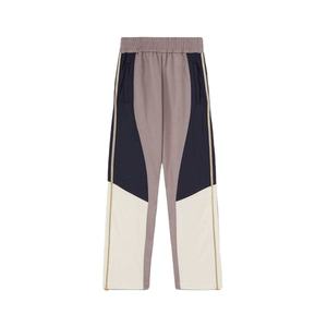 กางเกงขาบานเอวสูงสำหรับผู้หญิงทำแบรนด์น้ำหนักเบาวัสดุฟอกสี2025แบบกำหนดเองได้ - Product Image 5