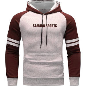 Sudaderas con capucha de lana de algodón, jerséis de estilo personalizado con bordado y técnicas teñidas Lisas para Sudadera con capucha de invierno para hombre - Product Image 1