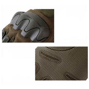 Guantes de Paintball Acolchados de Color Bronceado al por Mayor con Impresión de Logotipo Personalizado, Diseños Personalizados, Guantes Deportivos de Alta Calidad - Product Image 4