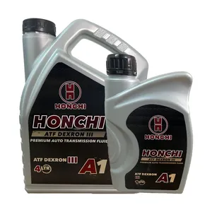 HONCHI ATF Dexron-III Fully Synthetic Auto Transmission Fluids Metal can 4L 1L suitable for Petrol and Diesel engines